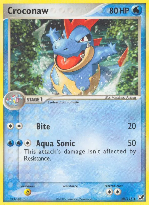 Croconaw Unseen Forces 38/115