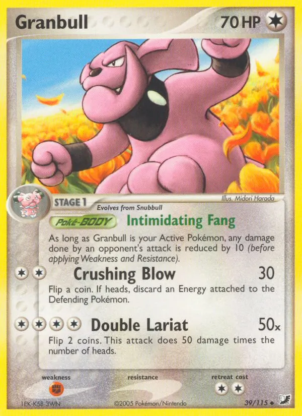 Granbull EX Verborgene Mächte 39/115