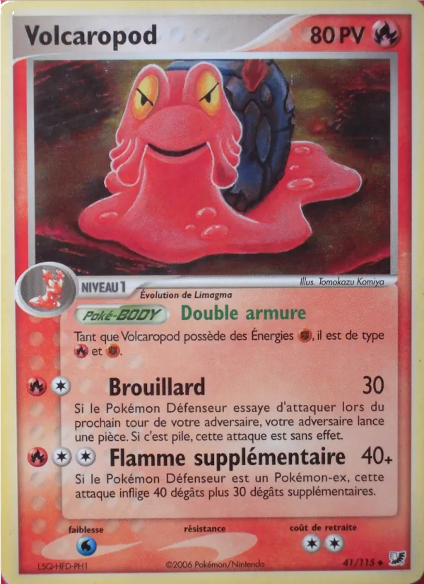Volcaropod EX Forces Cachées 41/115