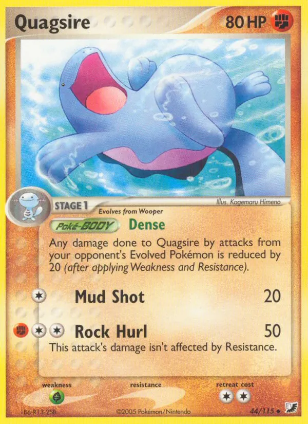 Quagsire Unseen Forces 44/115