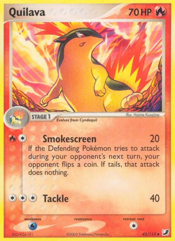 Quilava Unseen Forces 45/115