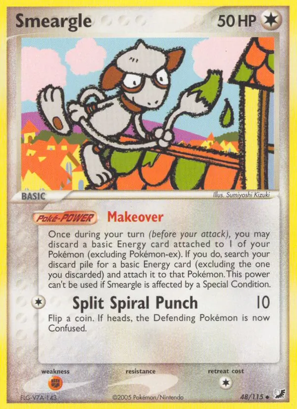Smeargle EX Forças Ocultas 48/115