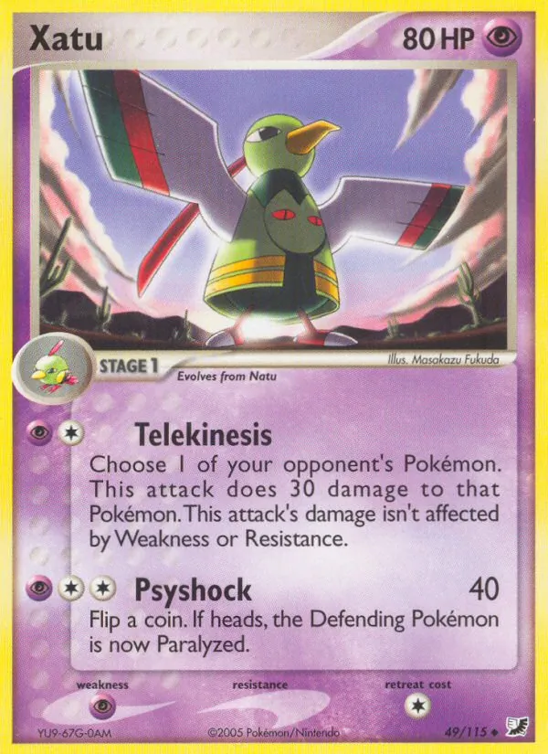 Xatu EX Forças Ocultas 49/115