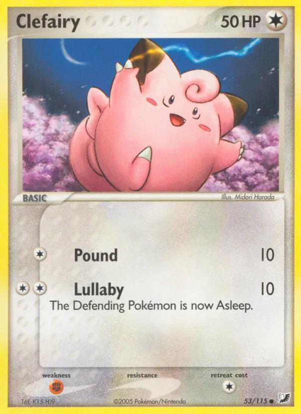 Clefairy Unseen Forces 53/115