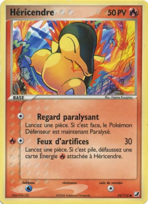 Héricendre EX Forces Cachées 54/115