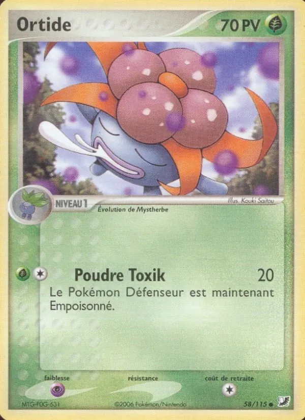 Ortide EX Forces Cachées 58/115