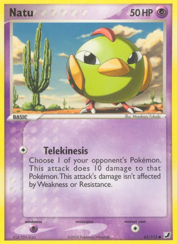 Natu Unseen Forces 63/115