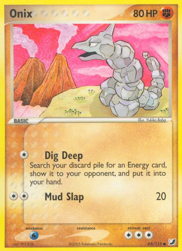 Onix EX Forças Ocultas 65/115