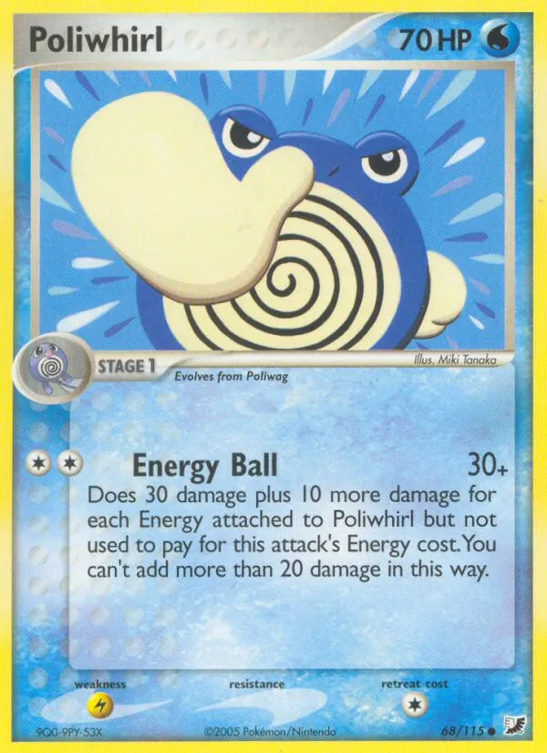 Poliwhirl EX Forças Ocultas 68/115