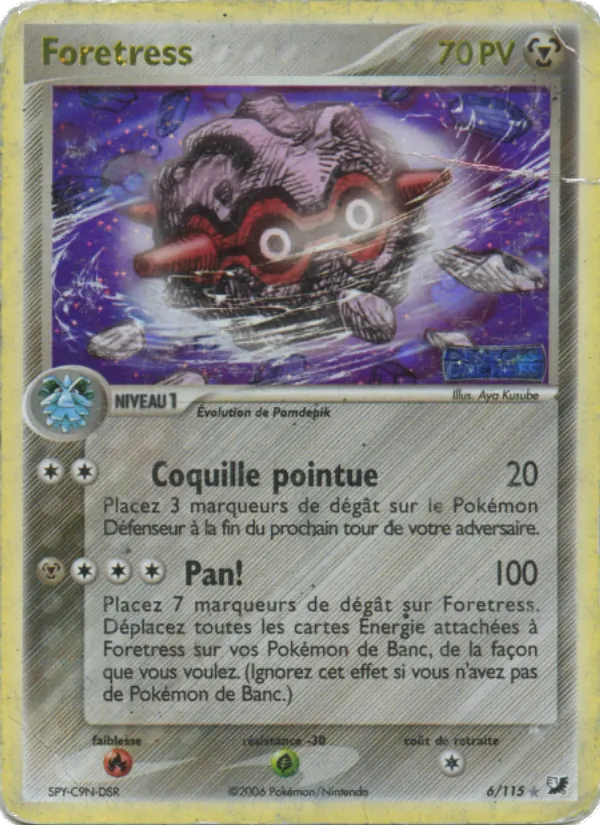 Foretress EX Forces Cachées 6/115