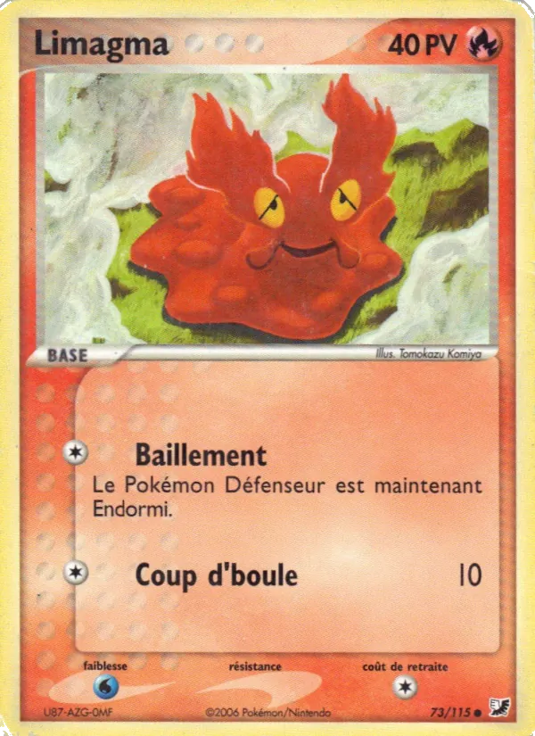 Limagma EX Forces Cachées 73/115