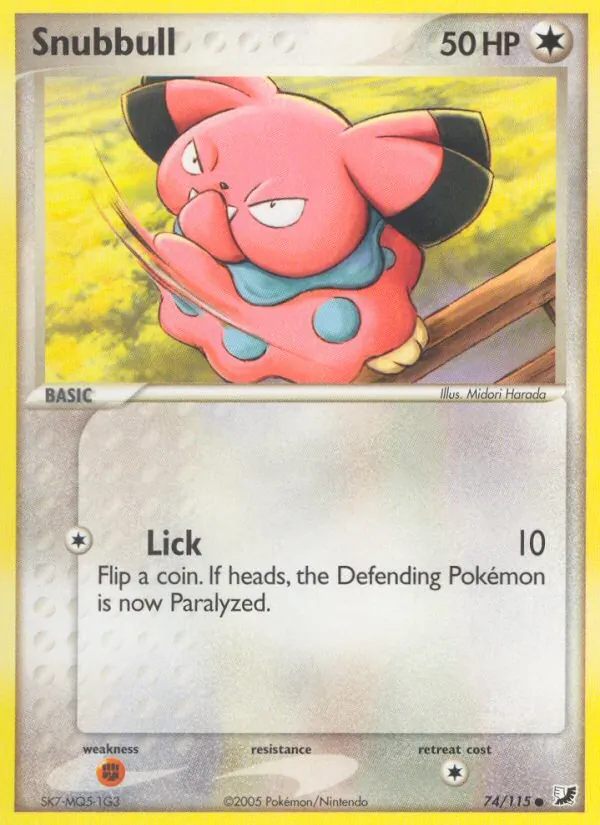Snubbull Unseen Forces 74/115
