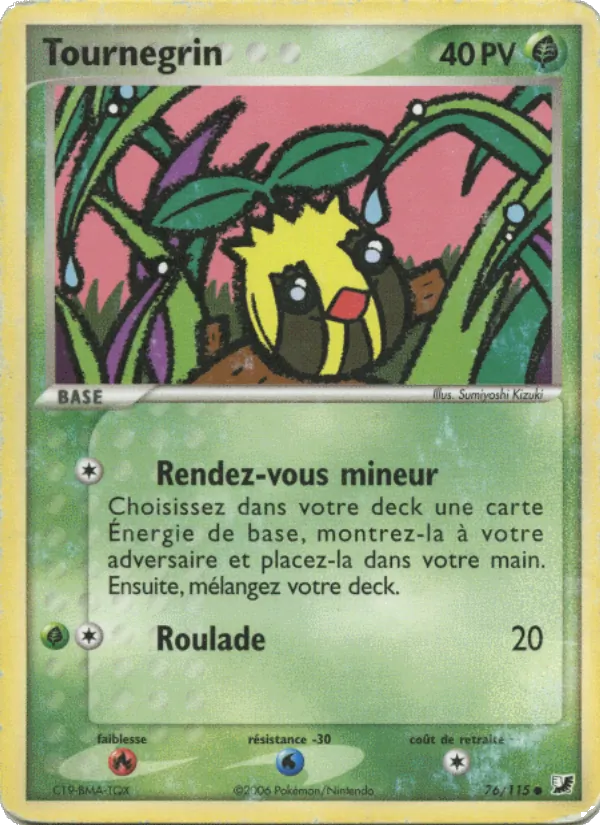 Tournegrin EX Forces Cachées 76/115