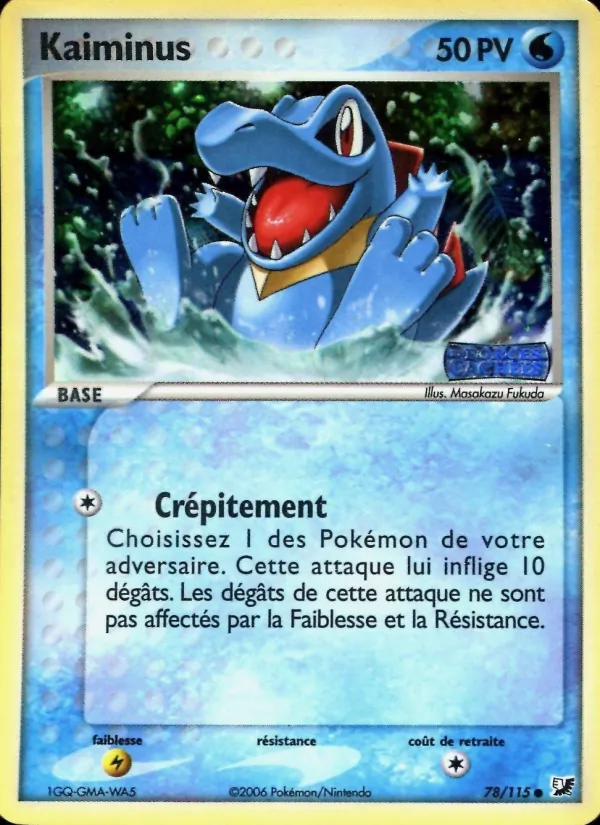 Kaiminus EX Forces Cachées 78/115