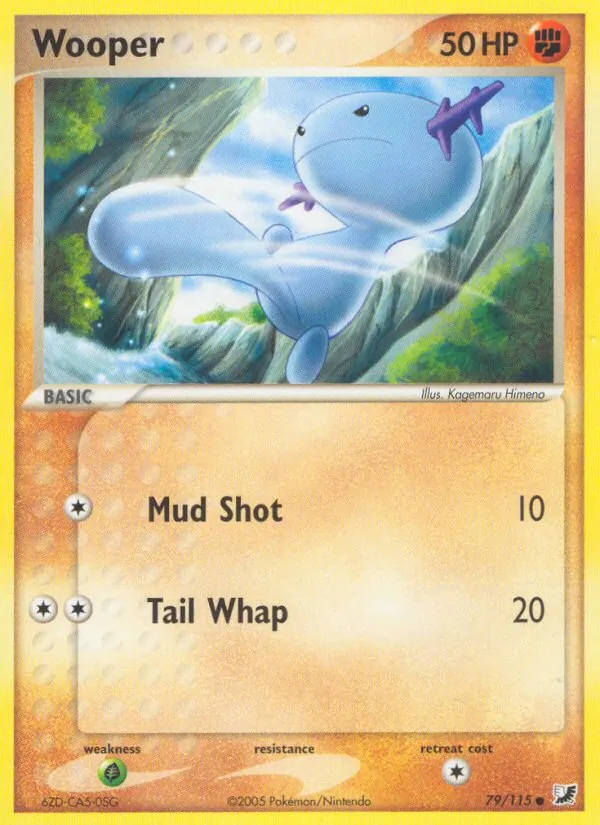 Wooper EX Forze Segrete 79/115