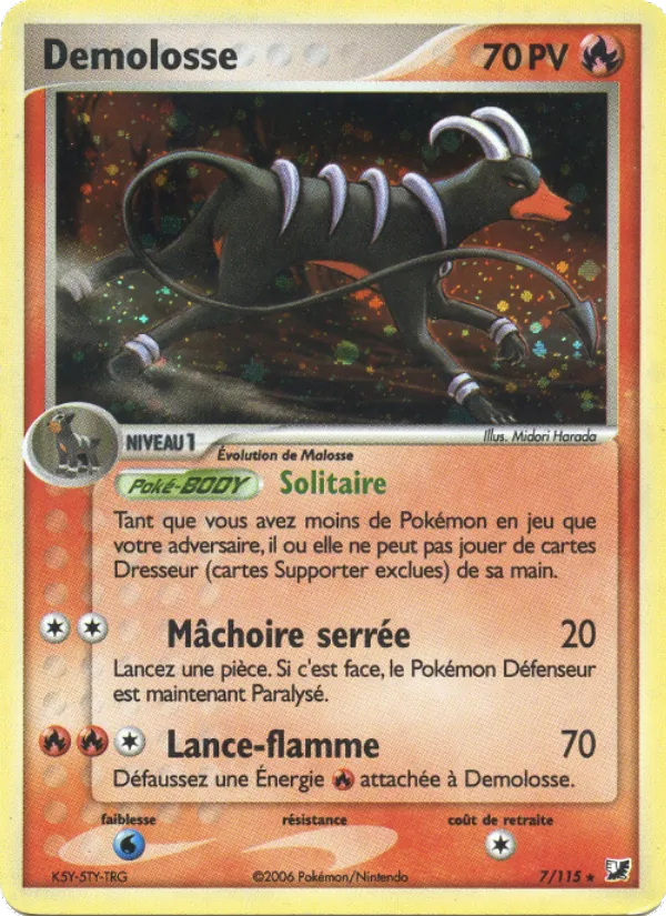 Demolosse EX Forces Cachées 7/115