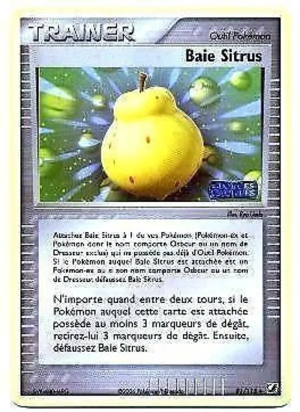 Baie Sitrus EX Forces Cachées 91/115