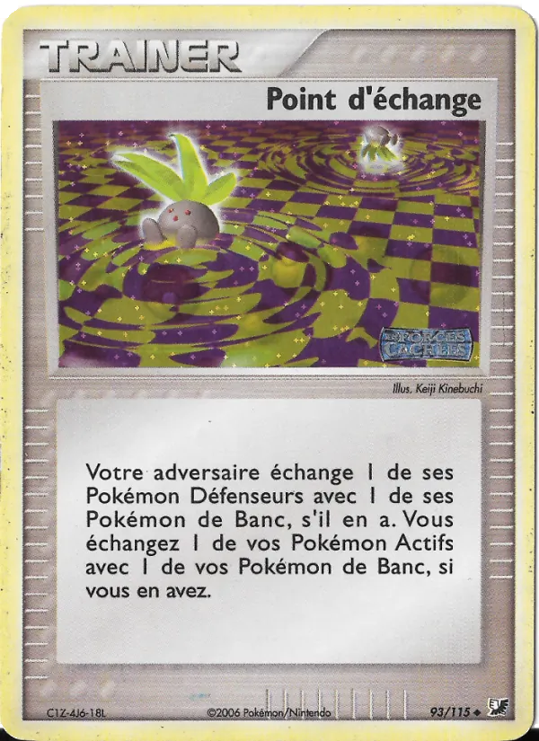 Point d'échange EX Forces Cachées 93/115