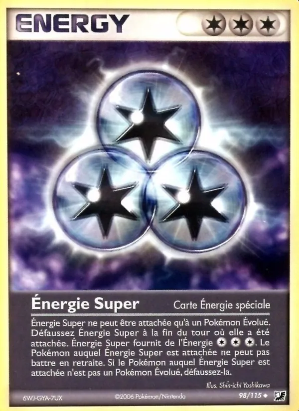 Énergie Super EX Forces Cachées 98/115