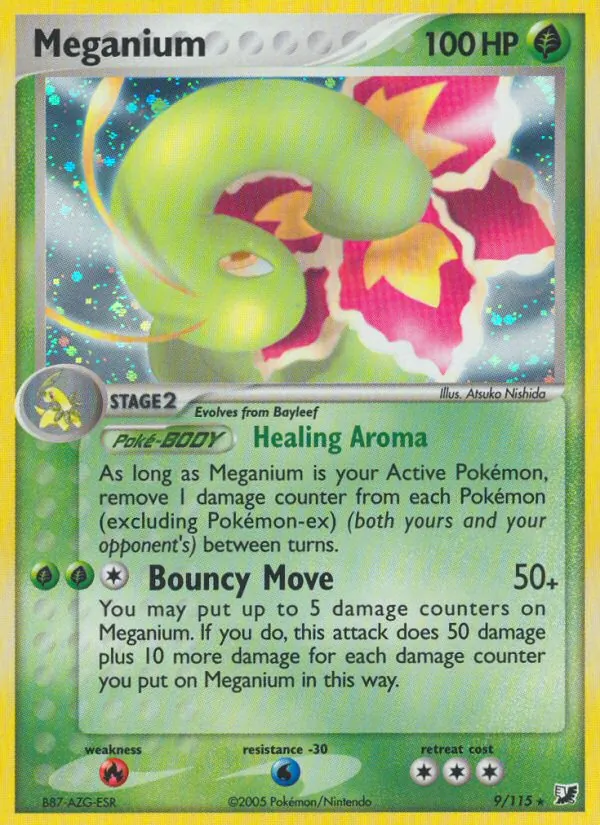 Meganium Unseen Forces 9/115