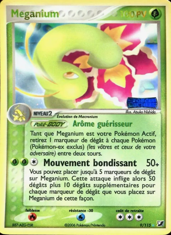 Méganium EX Forces Cachées 9/115