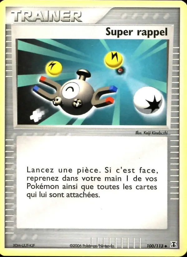 Super rappel EX Espèces Delta 100/113