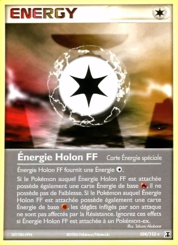 Énergie Holon FF EX Espèces Delta 104/113