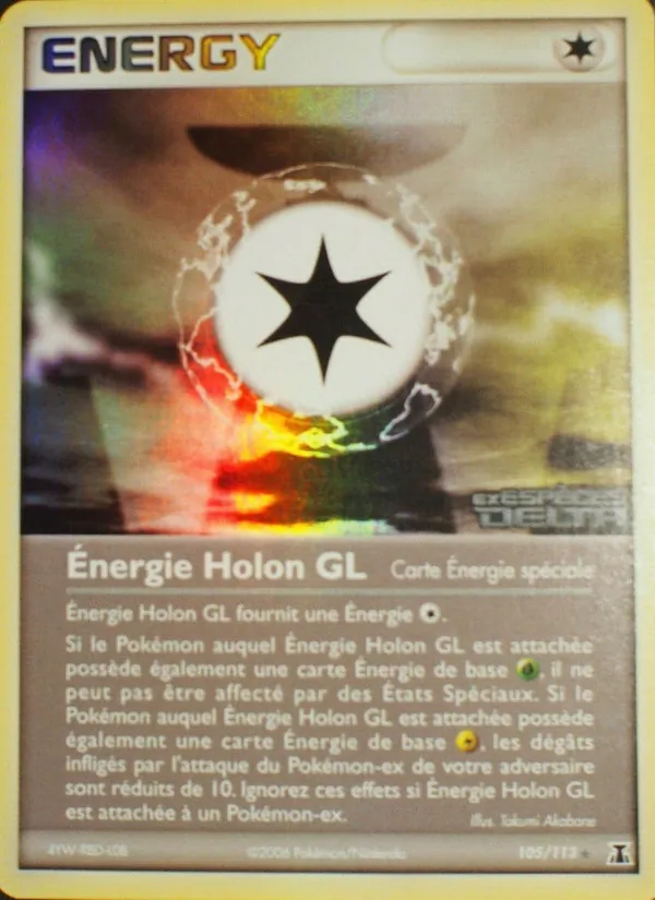 Énergie Holon GL EX Espèces Delta 105/113