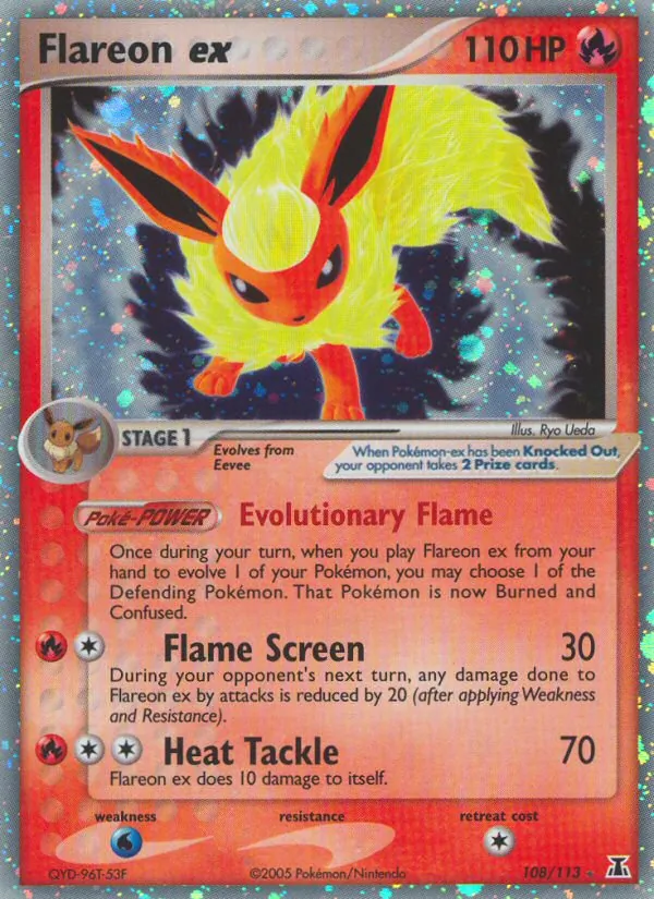 Flareon ex Delta Species 108/113
