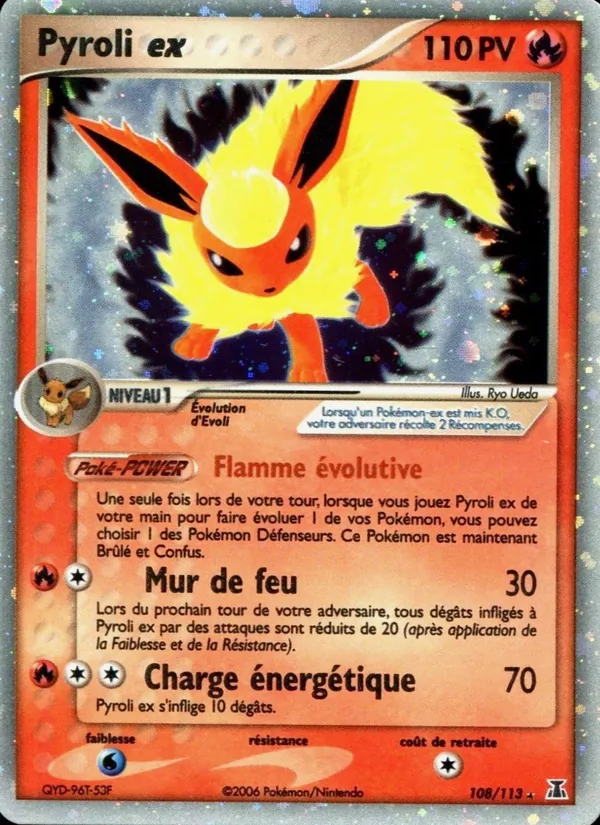 Pyroli ex EX Espèces Delta 108/113
