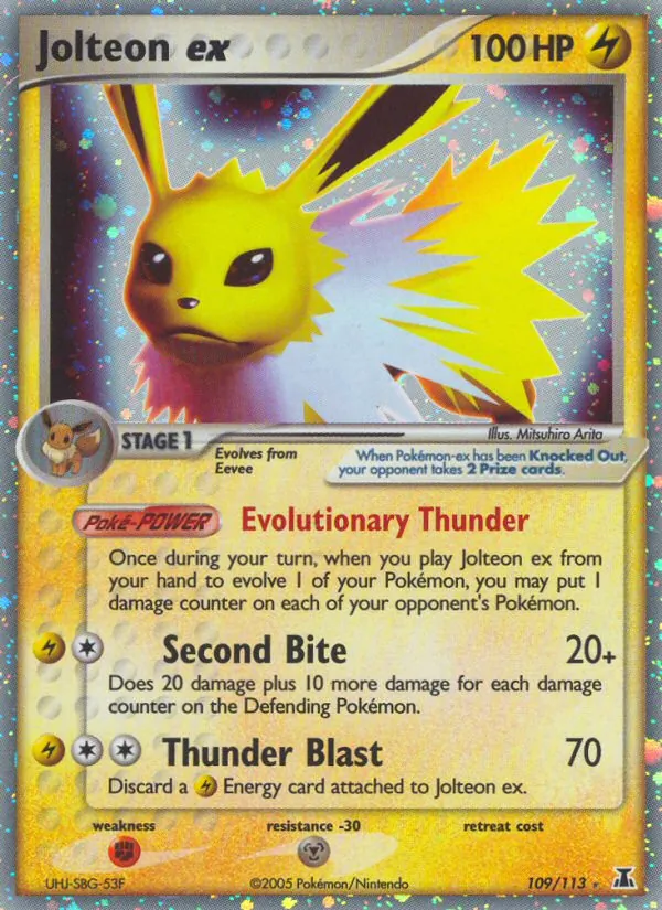 Jolteon ex Delta Species 109/113