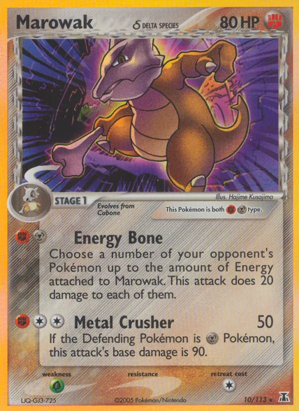 Marowak δ EX Specie Delta 10/113