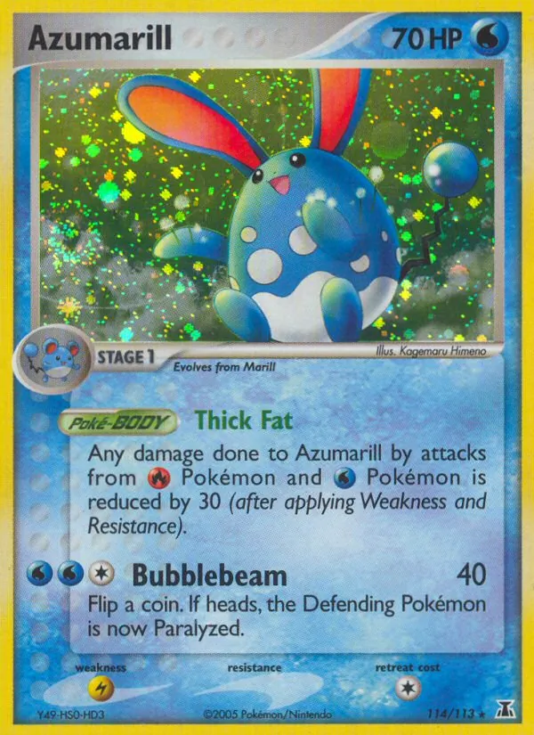 Azumarill EX Specie Delta 114/113