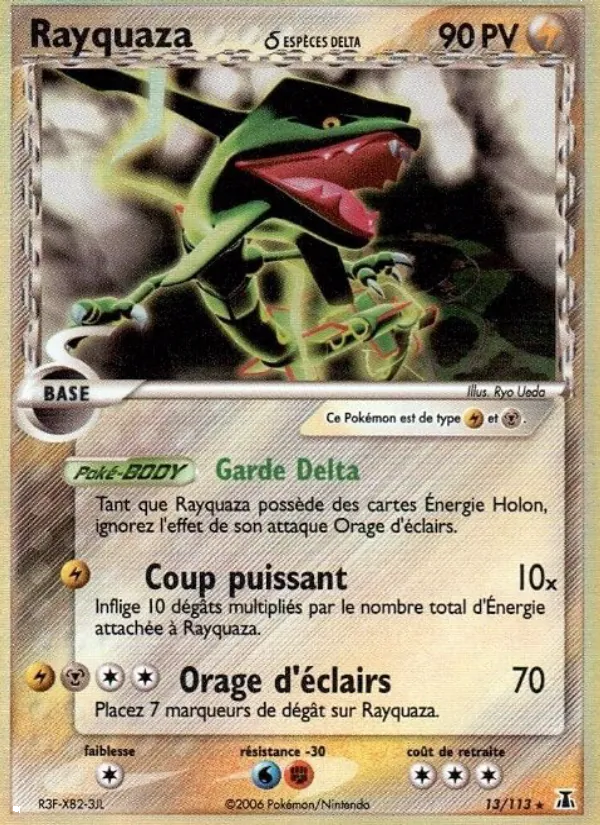 Rayquaza δ EX Espèces Delta 13/113