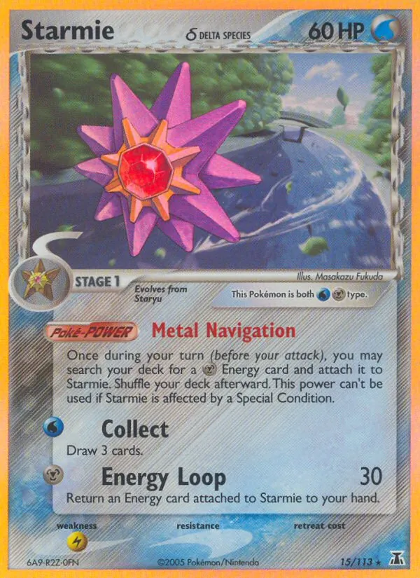 Starmie δ Delta Species 15/113
