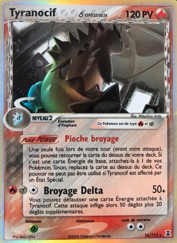 Tyranocif δ EX Espèces Delta 16/113
