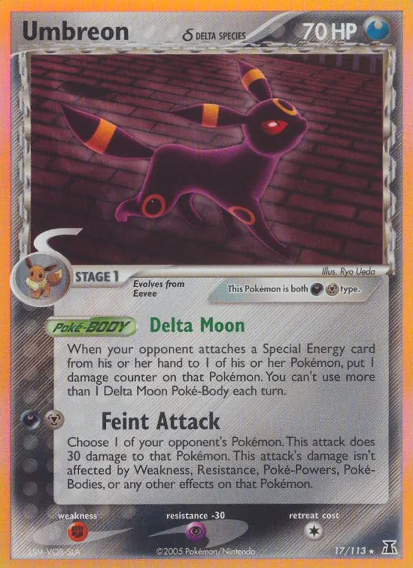 Umbreon δ Delta Species 17/113