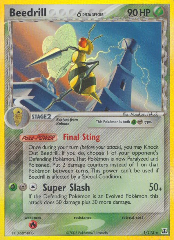 Beedrill δ Delta Species 1/113