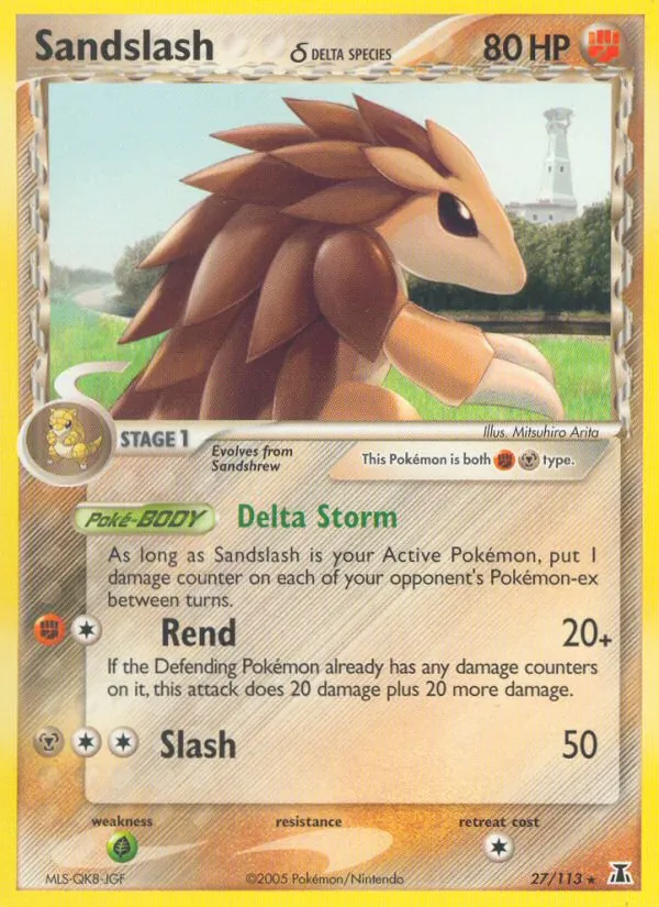Sandslash δ Delta Species 27/113
