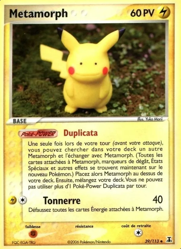 Métamorph EX Espèces Delta 39/113