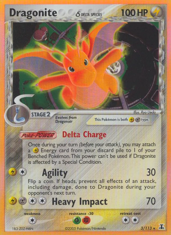 Dragonite δ Delta Species 3/113