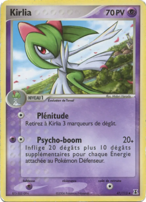 Kirlia EX Espèces Delta 47/113