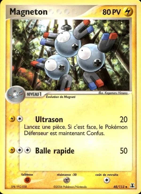 Magnéton EX Espèces Delta 48/113