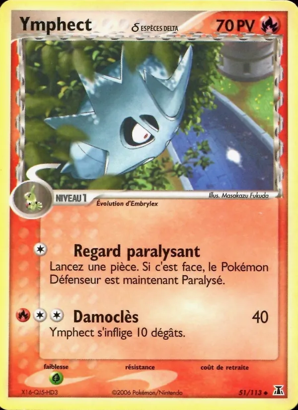 Ymphect δ EX Espèces Delta 51/113