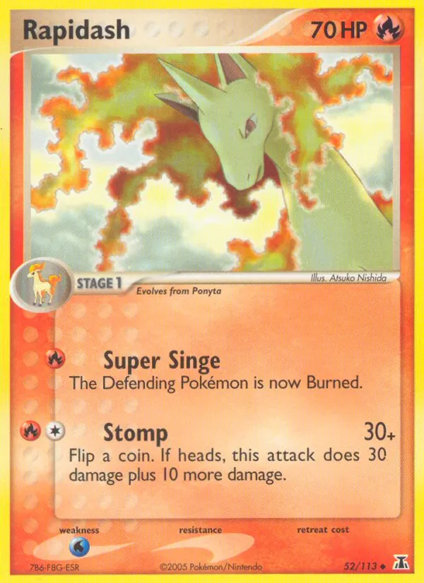 Rapidash Delta Species 52/113