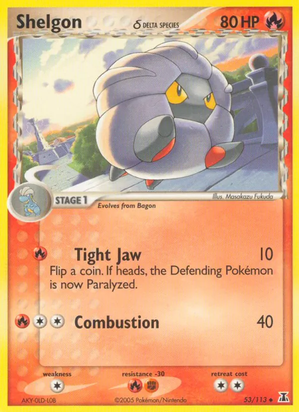 Shelgon δ Delta Species 53/113