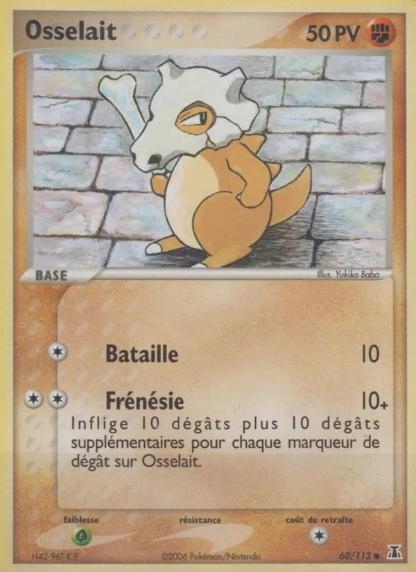 Osselait EX Espèces Delta 60/113