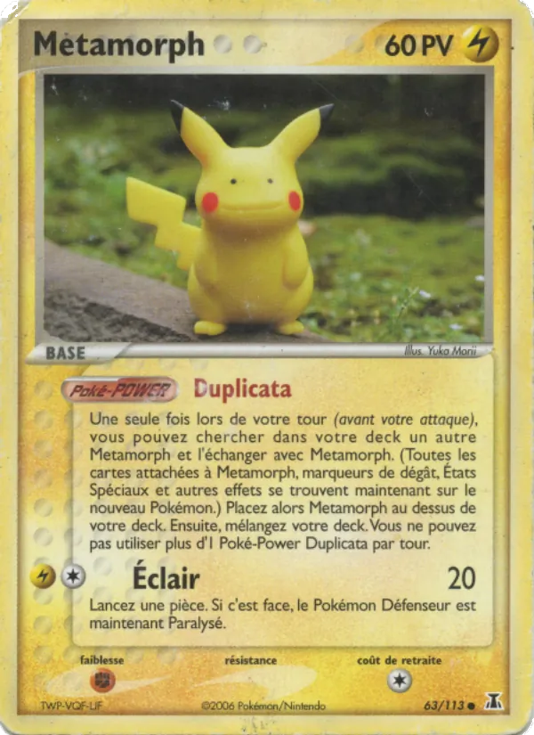 Métamorph EX Espèces Delta 63/113