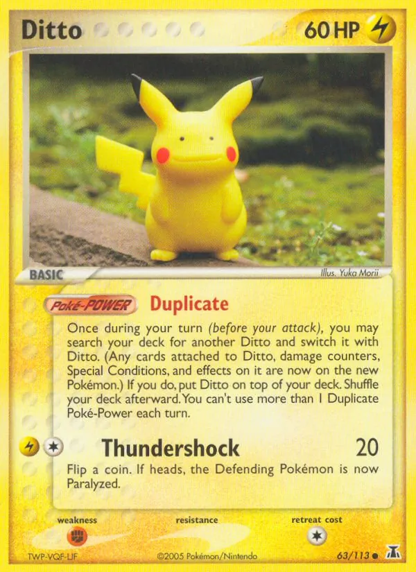 Ditto EX Specie Delta 63/113