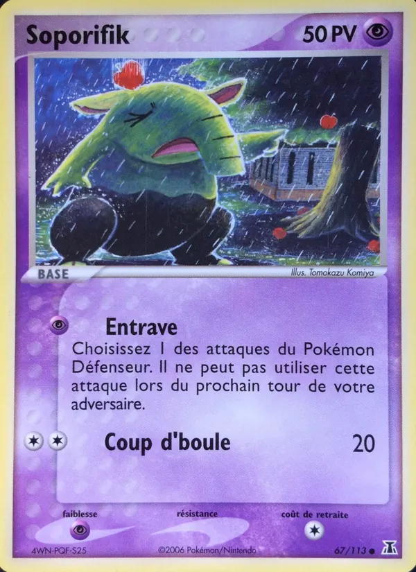 Soporifik EX Espèces Delta 67/113